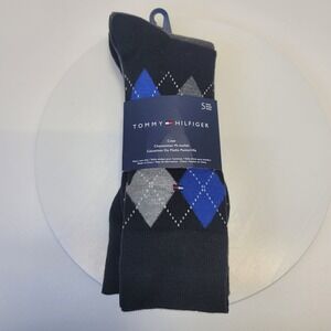 Tommy Hilfiger Socks Multicolor Designed Socks Casual Preppy 5 Pairs